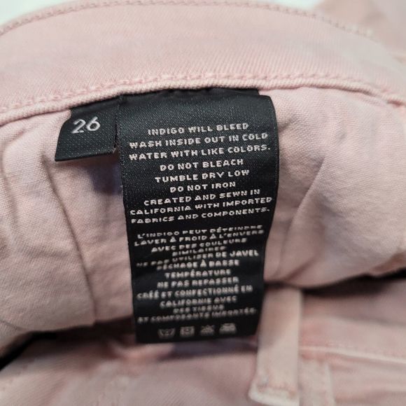 J Brand Indigo Womens Skinny Ankle Lightly Distressed Jeans - Picture 5 of 9